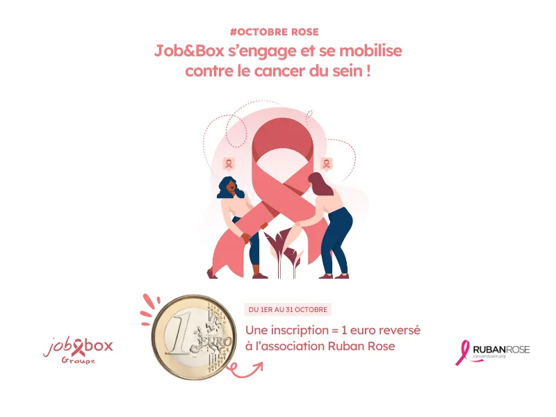 Job&Box soutient Octobre Rose