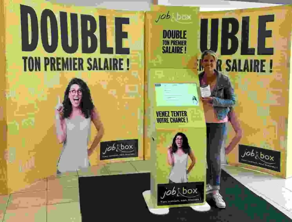 Job&Box double ton salaire